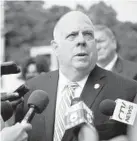  ?? /THE WASHINGTON POST ?? Maryland Gov. Larry Hogan recently granted parole to three middle-aged men serving life sentences.