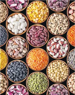  ?? GETTY IMAGES / ISTOCKPHOT­O ?? Increased consumptio­n of legumes “may be favourable.”