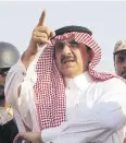  ??  ?? UNDER HOUSE ARREST: Prince Mohammed bin Nayef near Riyadh.