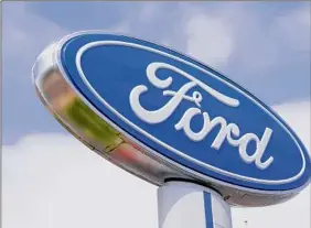  ?? Matt Rourke / Associated Press ?? Ford says it will increase production of six models through the year, half of them electric, as the company and the auto industry start to rebound from sluggish U.S. sales in 2022. Sales are up so far this year for all six models.