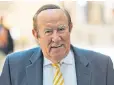  ??  ?? Andrew Neil held a Zoom call with Tim Davie in which they discussed his return