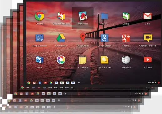  ??  ?? Chrome OS