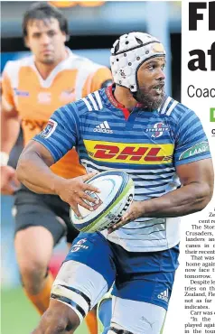  ?? Picture: GALLO IMAGES ?? HIGH HOPES: Nizaam Carr, of the Stormers, during their Super Rugby match against the Cheetahs at Newlands in Cape Town