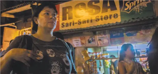  ?? SFFilm ?? Jaclyn Rose plays a Filipina store owner charged with selling crystal meth in “Ma Rosa.”
