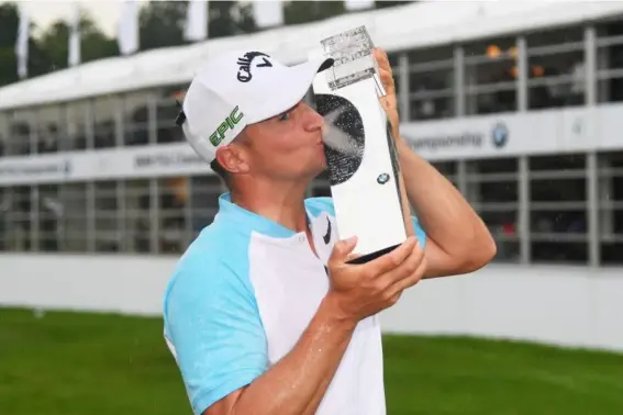  ?? (Getty) ?? Alex Noren had a stunning final day to clinch victory