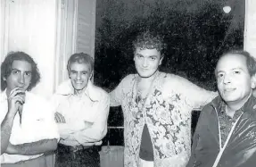  ??  ?? Néstor Perlongher, Juan José Sebreli, Fernando Noy y Juan José Hernández.