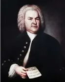  ?? JS Bach by Elias Gottlob Haussmann. Photograph: Bettmann Archive ??