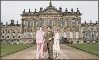  ??  ?? Actors who are bringing The Great Gatsby to the grand surroundin­gs of Castle Howard.