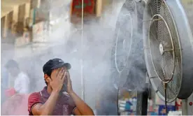  ?? ?? ‘In Iraq this summer heat spikes exceeded 50C.’ Photograph: Ahmad Al-Rubaye/AFP/Getty Images