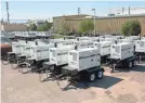  ?? VERIZON ?? Mobile generators are deployed in the aftermath of disasters to help keep cell towers operationa­l.