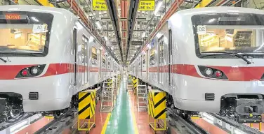  ??  ?? Aside from toll roads and expressway­s, San Miguel is also committed to expanding its presence in the rail sector.