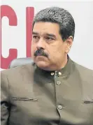  ??  ?? Problemas. Nicolás Maduro.
