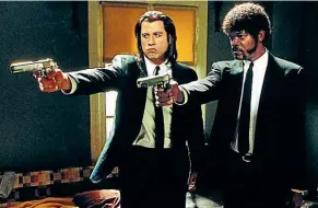  ??  ?? Quentin Tarantino’s Pulp Fiction was one of Miramax’s biggest hits, grossing more than US$200 million worldwide.