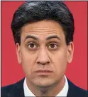  ??  ?? ‘Weak leader’: Ed Miliband