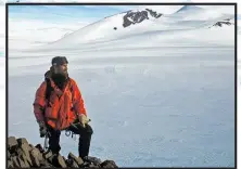  ?? Photos / The New York Times ?? From left: Scott Base; researcher Dan Hikuroa and ecologist Jacqueline Beggs in Antarctica.