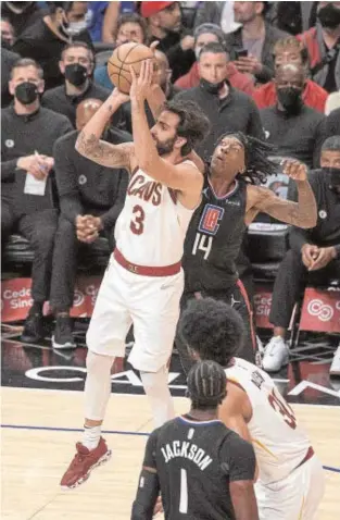  ?? // ABC ?? Rubio, durante un partido con los Cavaliers