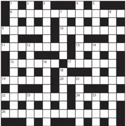  ??  ?? PRIZES of £20 will be awarded to the senders of the first three correct solutions checked. Solutions to: Daily Mail Prize Crossword No. 15,571, PO BOX 3451, Norwich, NR7 7NR. Entries may be submitted by second-class post. Envelopes must be postmarked...