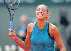  ?? Picture: Getty. ?? Madison Keys defeated Mihaela Buzarnescu.