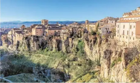  ?? JULIO PALENCIA ?? Vista panorámica del casco histórico de Cuenca