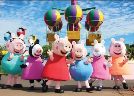  ??  ?? DEBUT: ‘Peppa Pig Live’ is on at Cape Town’s Internatio­nal Convention Centre from April 6-8, as part of its South African Tour.