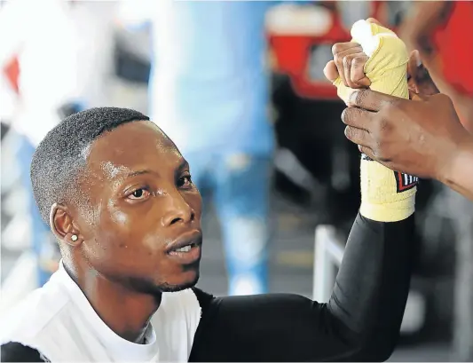  ?? Picture: GALLO IMAGES ?? KNOCKOUT KING: Zolani Tete, the WBO bantamweig­ht champion, holds the record for the world’s fastest knockout in a championsh­ip bout – 11 seconds