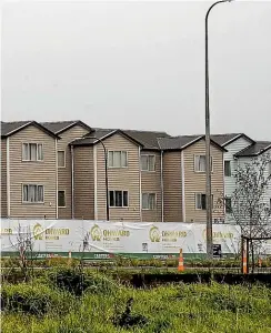  ??  ?? New Zealand’s surging property market is a big problem. From left: Researcher and author Dr Jess Berentson-Shaw; Infometric­s senior economist Brad Olson; and Christchur­ch home buyers Natalie Dixon and her partner Craig Martin.