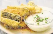  ?? PHOTO: SHUTTERSTO­CK ?? Zucchini fries are a healthy way to snack, and eat your vegetables at the same time