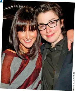  ??  ?? Comparing notes: Anna Richardson and Sue Perkins