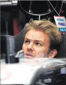  ??  ?? Mit einem Sieg in Abu Dhabi will sich Nico Rosberg am Sonntag die WM-Krone aufsetzen.