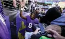  ?? ?? Lamar Jackson is in line for his second MVP award. Photograph: Alex Brandon/AP