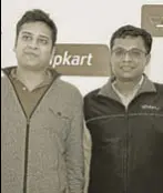  ?? HEMANT MISHRA/ MINT ?? Flipkart founders Binny Bansal and Sachin Bansal, Bangalore