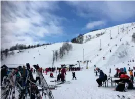  ?? HILDE ØVREBEKK ?? Slik blir iallfall ikke påsken i år. Alpinanleg­gene i Sirdal er stengt.