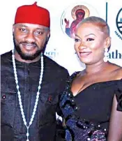  ??  ?? Yul Edochie and his wife, May