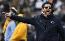  ?? Associated Press ?? Virginia Tech hired Penn State defensive coordinato­r Brent Pry its next head coach.