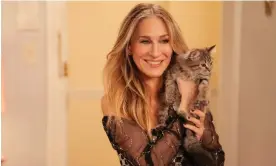  ?? ?? ‘If he looks familiar, that’s because he is’ … Sarah Jessica Parker with her real-life kitten in And Just Like That. Photograph: Craig Blankenhor­n/© 2023 WarnerMedi­a Direct, LLC. All Rights Reserved.