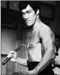  ?? LOANED PHOTO ?? MARTIAL-ARTS STAR Bruce Lee in an image from one of his movies.