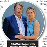  ?? ?? DRAMA: Roger with co-star Nancy Carroll in Murder In Provence