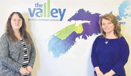  ?? FILE PHOTO ?? Jennifer Tufts and Richelle Brown Redden are part of the Valley Regional Enterprise Network, a publicly-funded organizati­on that focuses on driving Annapolis Valley economic developmen­t opportunit­ies.