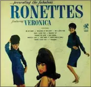  ?? ?? The Ronettes’ debut album, featuring Estelle Bennett, Ronnie Bennett and Nedra Talley