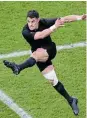  ?? Picture: PAUL ELLIS/AFP ?? COMEBACK KID: New Zealand’s Dan Carter in action against Australia during the 2015 Rugby World Cup final in London, England. Carter, 38, has announced a surprise return to Super Rugby