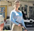  ??  ?? Political divide: Betty Gilpin in a scene from the controvers­ial The Hunt