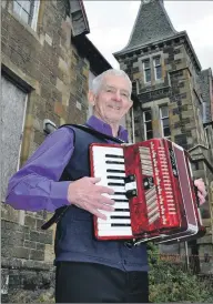  ??  ?? TALENTED: Colin Campbell died on Saturday evening. His campaign to save Rockfield saw him compose the Rockfield Polka.