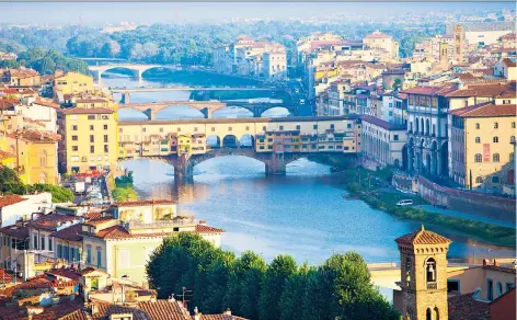  ??  ?? The Prince of Wales, below left, is a patron of the Institute. He and Diana visited Florence in 1985