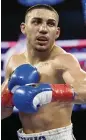  ?? COOPER NEILL AP ?? Undefeated Teofimo Lopez is the undisputed lightweigh­t champion.