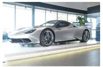  ?? JIM KENZIE FOR THE TORONTO STAR ?? The 2021 Pininfarin­a Battista is breathtaki­ngly beautiful from any angle, at one time both complex yet simple.