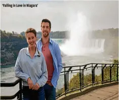  ?? HALLMARK MEDIA ?? ‘Falling in Love in Niagara’