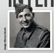  ??  ?? Mervyn Kersh pictured during his army service in 1944