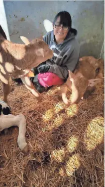  ?? BRENDA GASTELUM ?? Brenda Gastelum is one of the Mexican veterinari­ans who sued Funk Dairy. The workers were offered jobs as animal scientists, but once they arrived in Idaho, they were told to perform menial tasks such as cleaning manure.