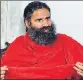  ?? MINT/FILE ?? Patanjali Ayurved founder Baba Ramdev