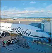  ?? Richard Derk ?? ALASKA AIRLINES will allow customers to change without charge if a f light is 60 or more days away.